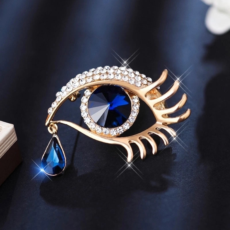 Vintage Style Pin Devil’s Eye Alloy Women’s Brooches
