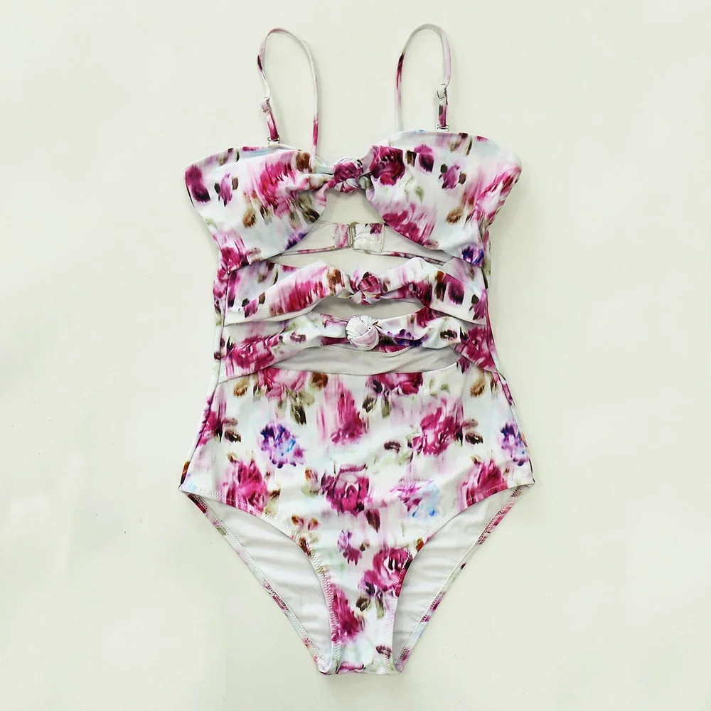 Beach Wear Print Bikini Swimwear Women Wrap Skirt Swimsuit High Waist 2020 Cover Up Sexy Sarong plage Beach Wear Bathing Suit