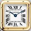 PANTH&Egrave;RE DE CARTIER WATCH Small model, quartz movement, yellow gold, steel