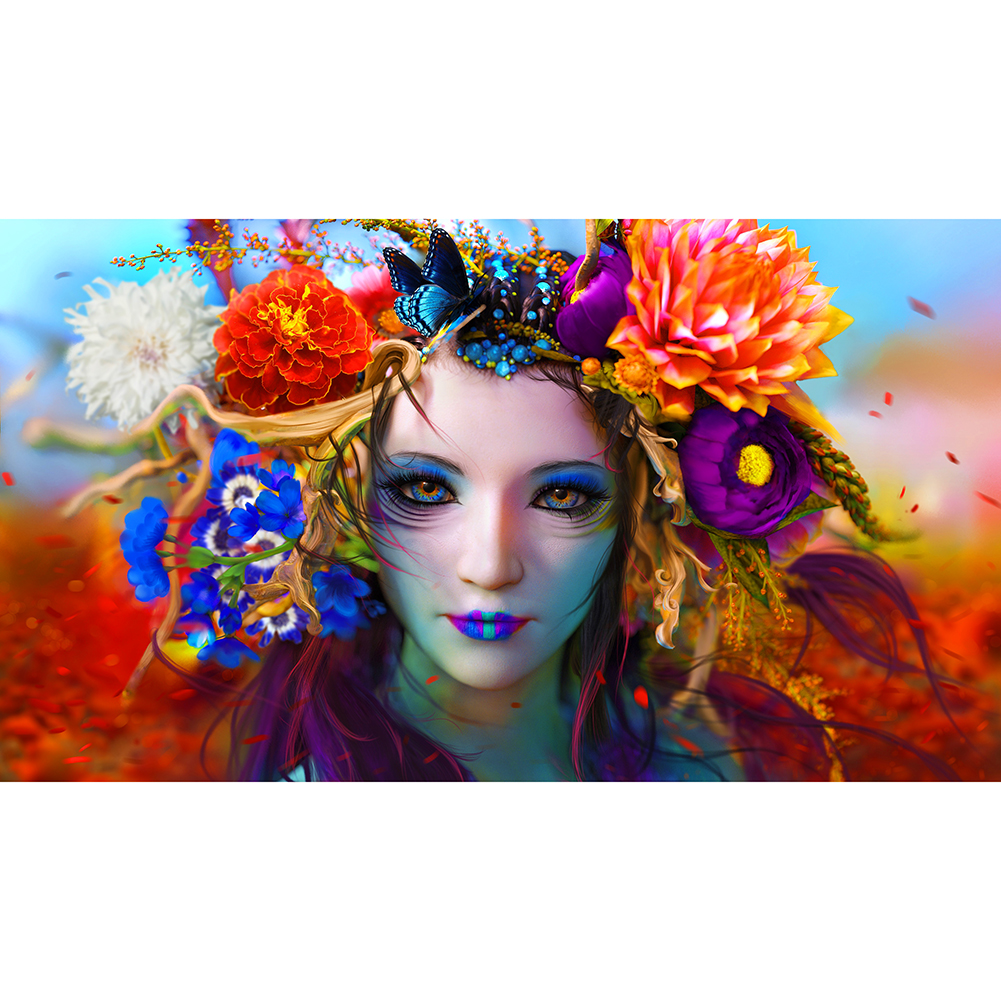 

Flower Women - 1000 Pieces Jigsaw Puzzle, 501 Original