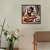 Diamond Painting-DIY Full Round Drill Indian Girl