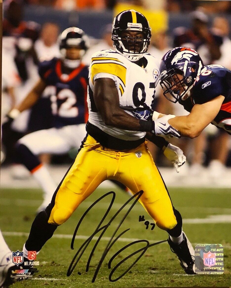 JASON WORILDS Hand Signed Autograph 8X10 Photo Poster painting PITTSBURGH STEELERS VA TECH