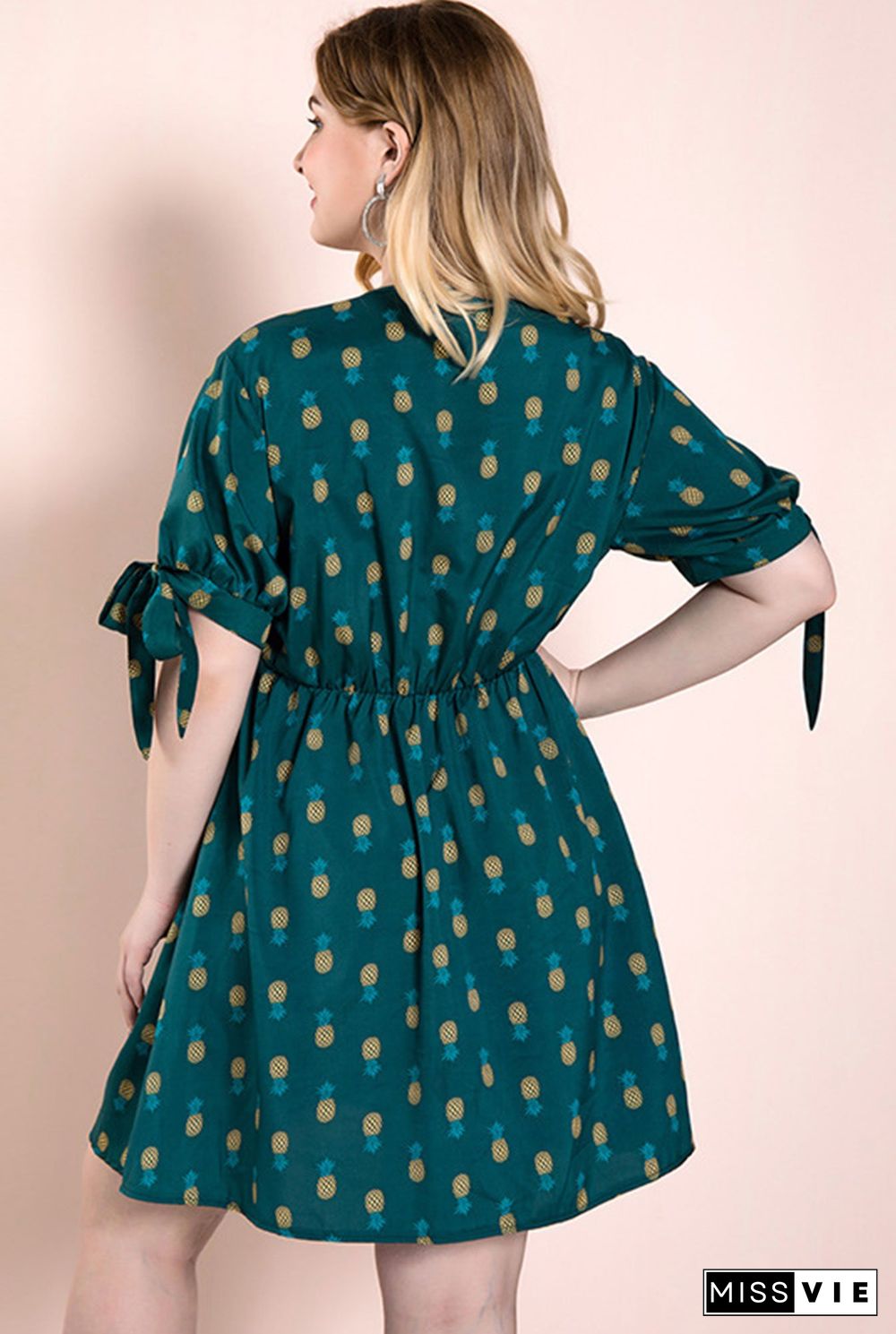 Boho  Short Mini Wrap Dress P10314