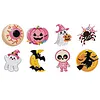 DIY Diamond Painting Halloween Banner Kit, 26 PCS "Happy Halloween" Glitter Letter Flags with Characters, Handmade Sparkling Bunting Garland for Home Party Wall Decoration