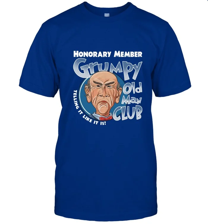 'Walter Honorary Member Grumpy Old Man Club' T-Shirt Celebrating 4th Of July - Independence Day