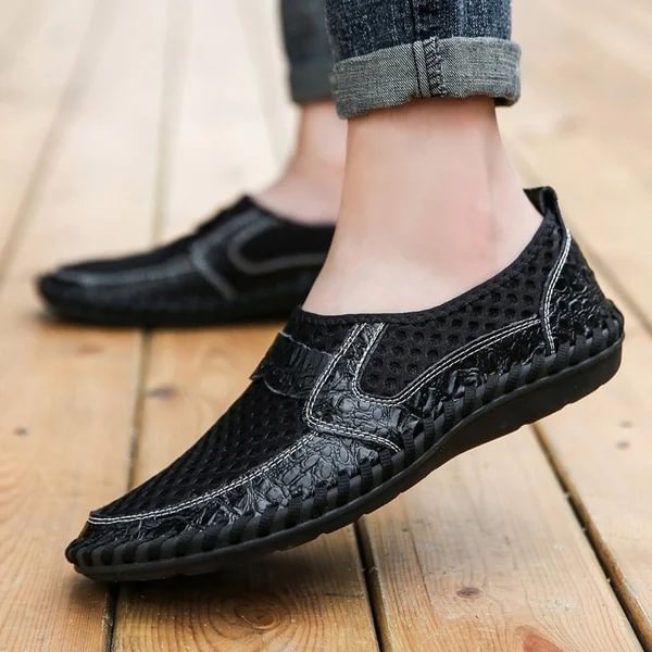 Casual Leather Breathable Shoes