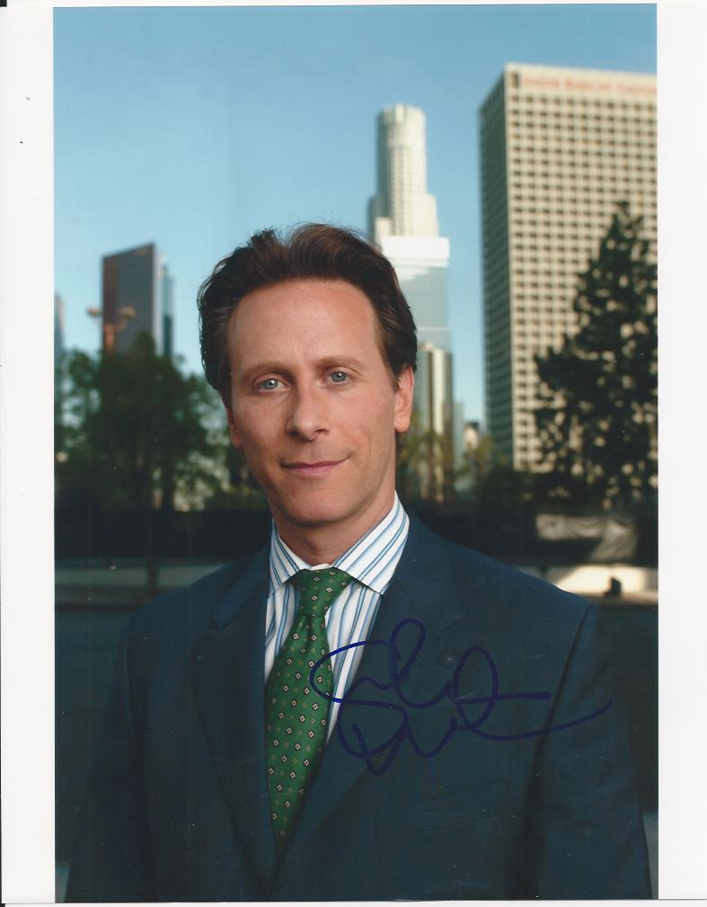 Steven Weber signed Photo Poster painting