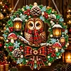 DIY Diamond Painting Xmas Hanging Ornament Pendant Acrylic Double Sided Print Decor Kit