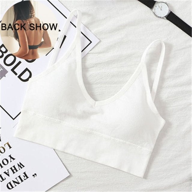 Solid Color Sexy Tank Crop Tops Women Fashion Basic Crop Top Streetwear Sleeveless Camis Cool Girls Cropped Tee Camisole Femme