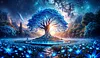 Luxury AB Velvet Diamond Painting Kit - Landscape