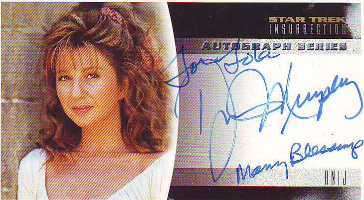 Donna Murphy (8x13 cm) Original Autographed Photo Poster painting