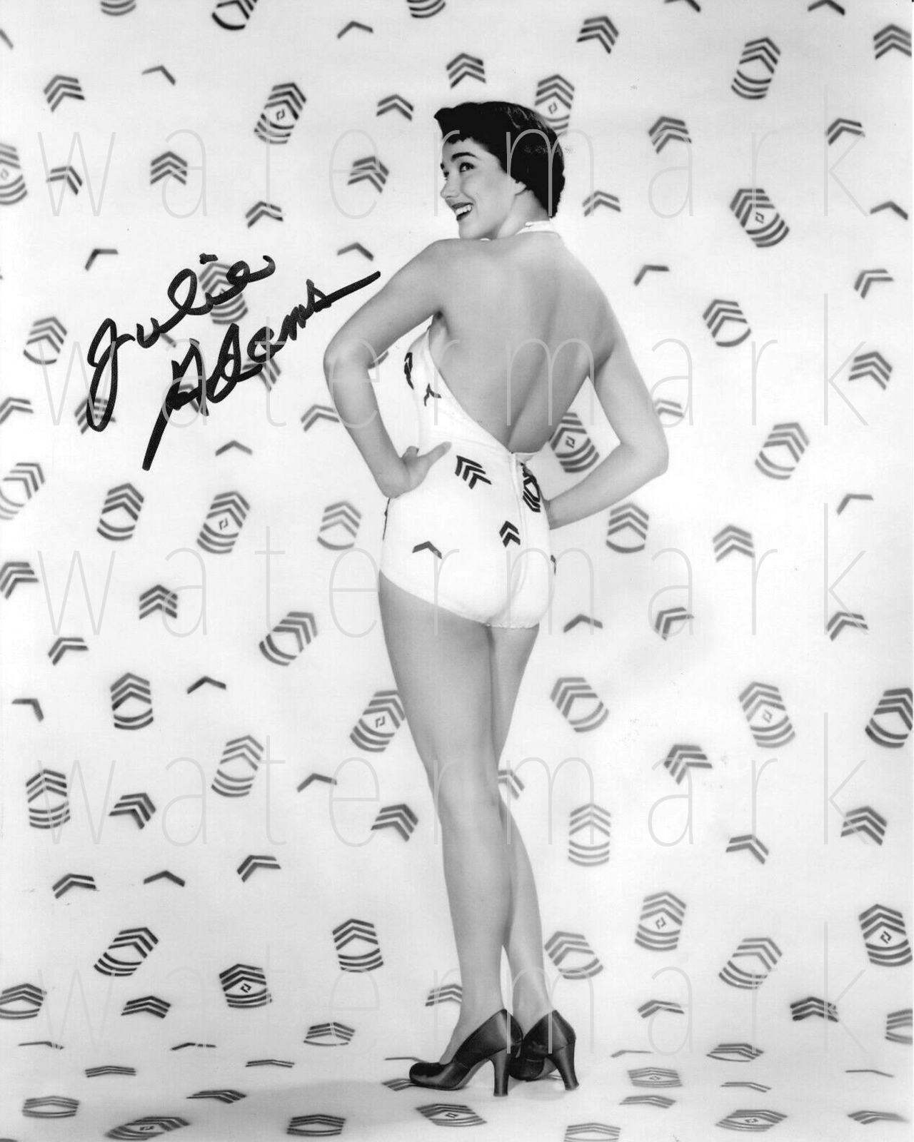 Julie Adams sexy hot signed 8X10 print Photo Poster painting poster picture autograph RP