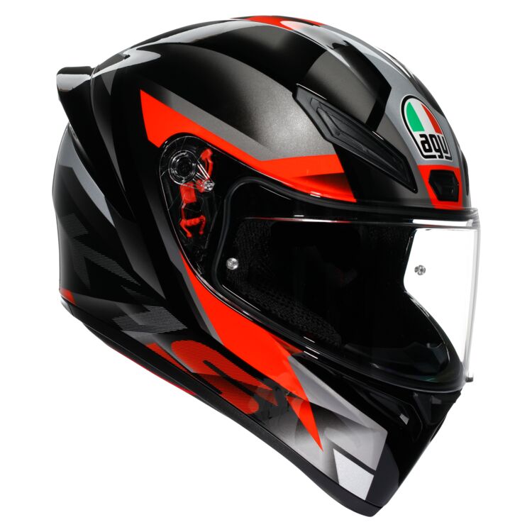 AGV K1 S Fastlap Helmet Black Red Helmet Full Face Motor Gear