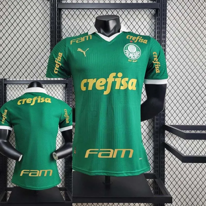 2024-2025 Player Palmeiras Home + All sponsored-Football Shirt 1:1 Thai Quality