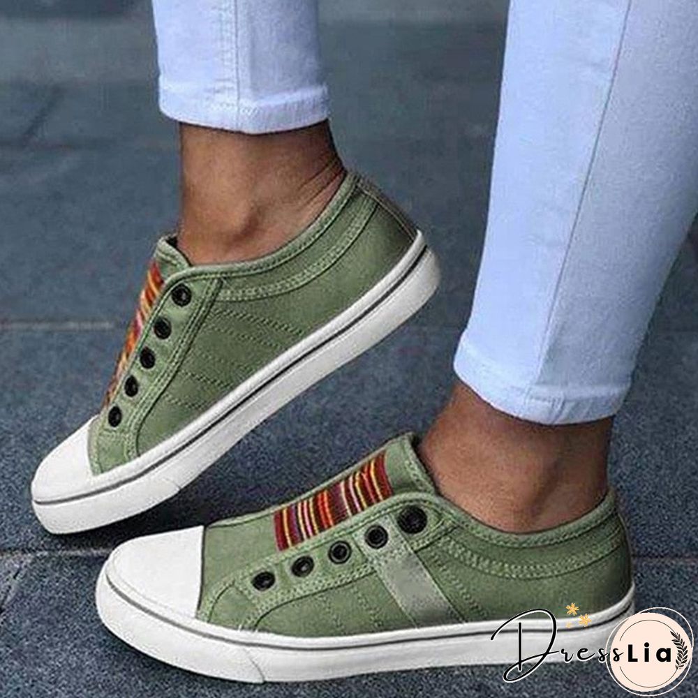 Low-cut Trainers Canvas Flat Shoes Women Casual Vulcanize Shoes New Women Summer Autumn Sneakers Ladies WDHKUN