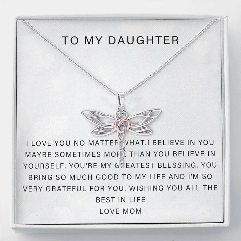GIFT FOR DAUGHTER - DRAGONFLY NECKLACE