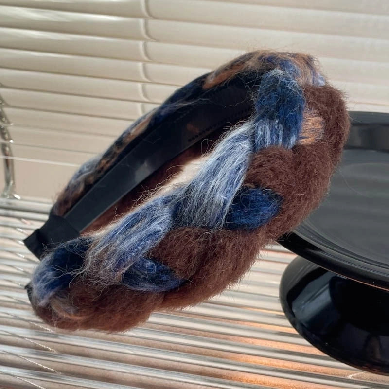 Elegant Retro Solid Color Cloth Hair Band