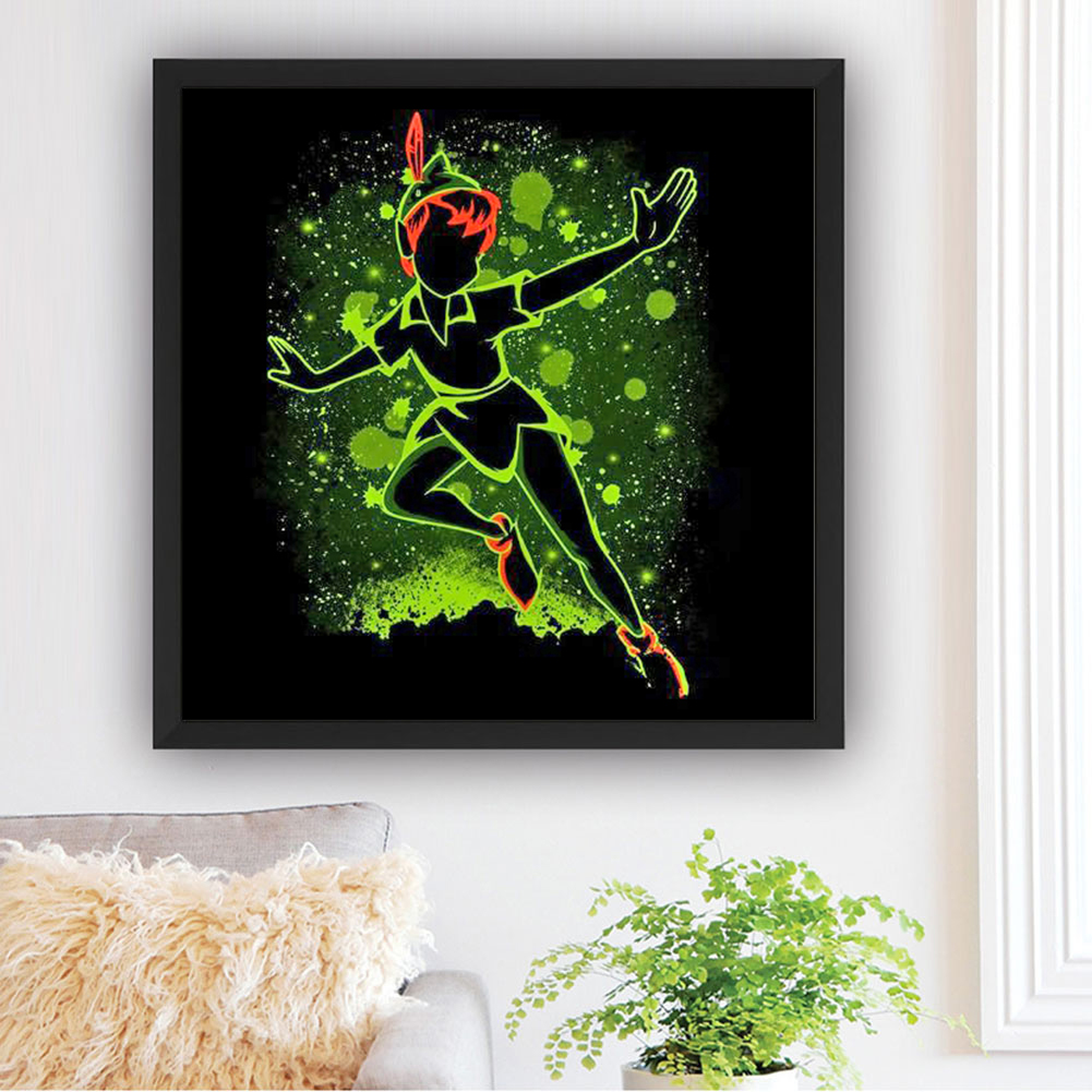 

Blackboard Cartoon Figure - Round Drill Diamond Painting - 30*30CM, 05, 501 Original