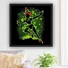 Peter Pan - Full Round Diamond Painting-(Silhouette style)