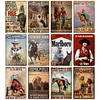 (Multi Style)Western Style - Vintage Metal Signs - 20*30cm/30*40cm - Western