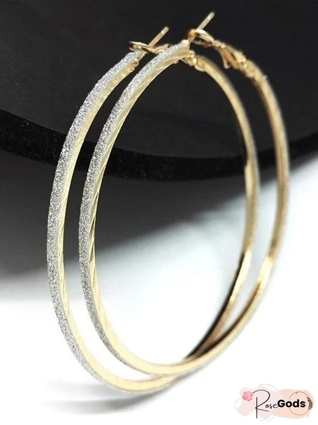 Sophisticated Women's Party Earrings with Pure Color Options