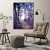 Painting By Numbers - DIY Purple Grove(40*50 CM)