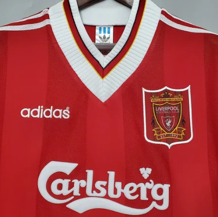 1995/1996 Retro Liverpool Home Football Shirt