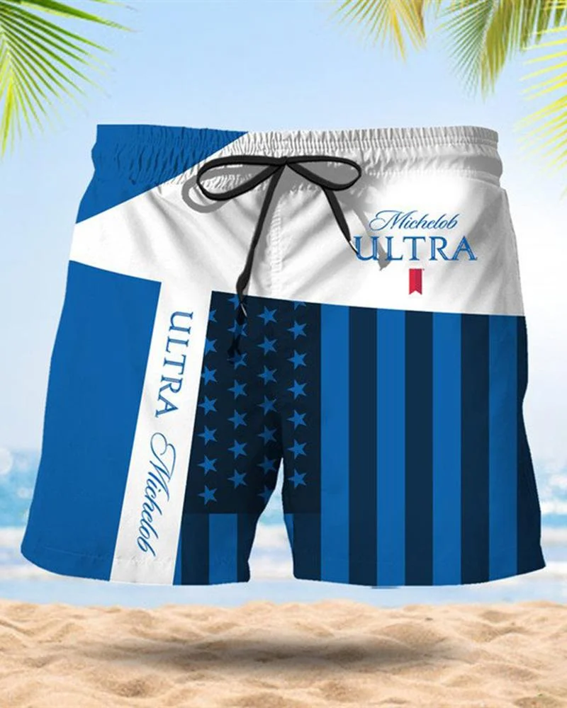 Men's Casual Print Shorts-080312