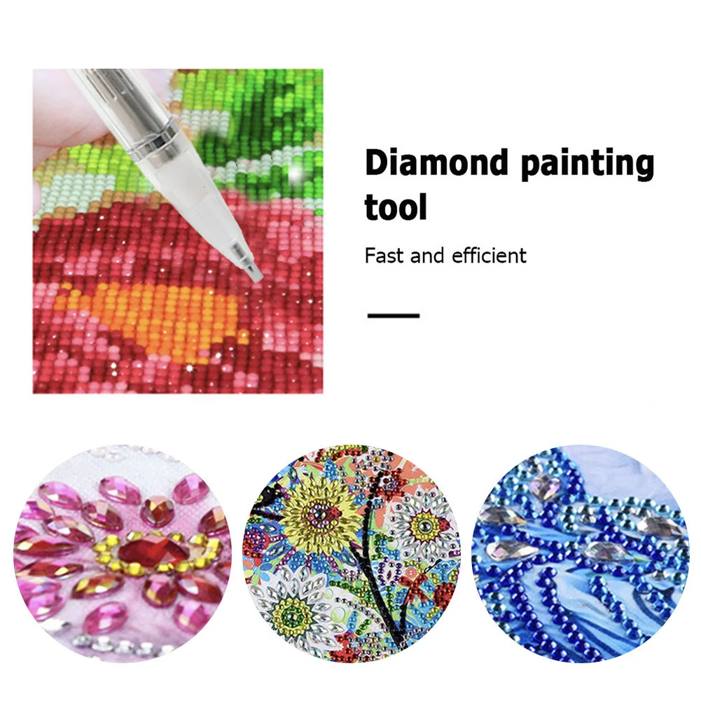 LED Diamond Painting Pen with Light Diamond Art Pen Comfort Grip Faster Drilling
