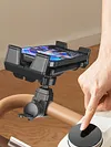 Universal Bicycle Handlebar Tablet Cell Phone Mount for Indoor Gym Treadmill