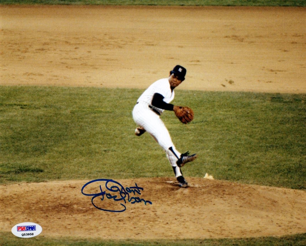 Grant Jackson SIGNED 8x10 Photo Poster painting New York Yankees RARE PSA/DNA AUTOGRAPHED