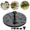 1W Floating Solar Water Fountain Pump for Garden Pond Pool Fish Tank Bird Bath