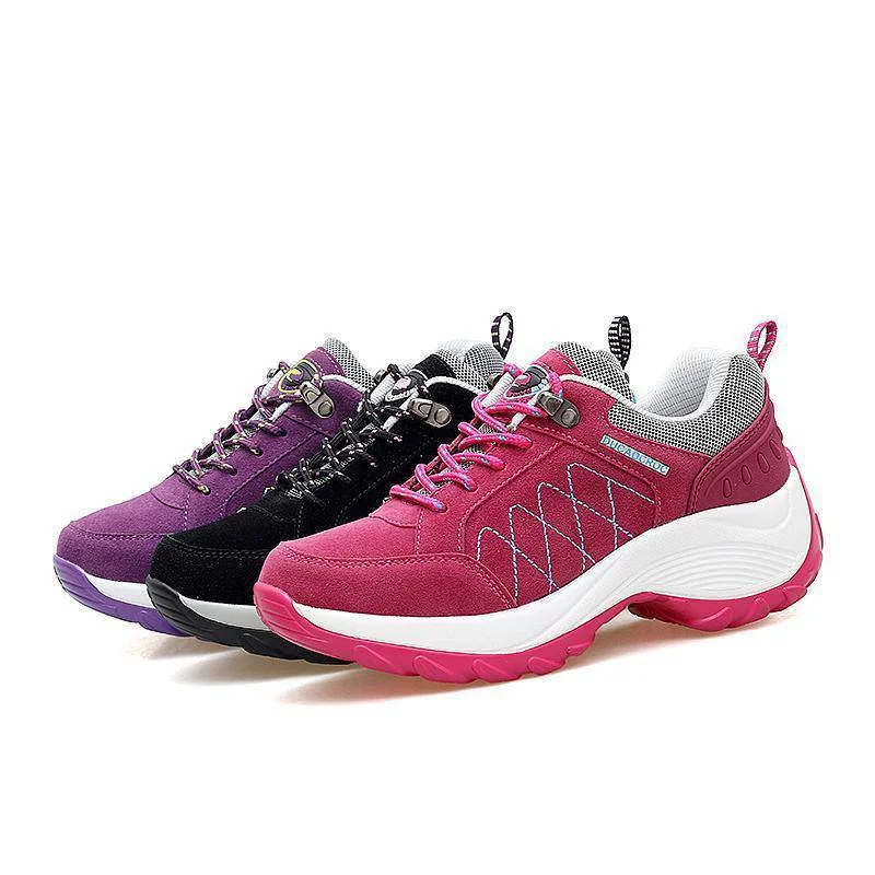 Arch Support Walking Shoes With Heel lift For Flat Feet Sneakers
