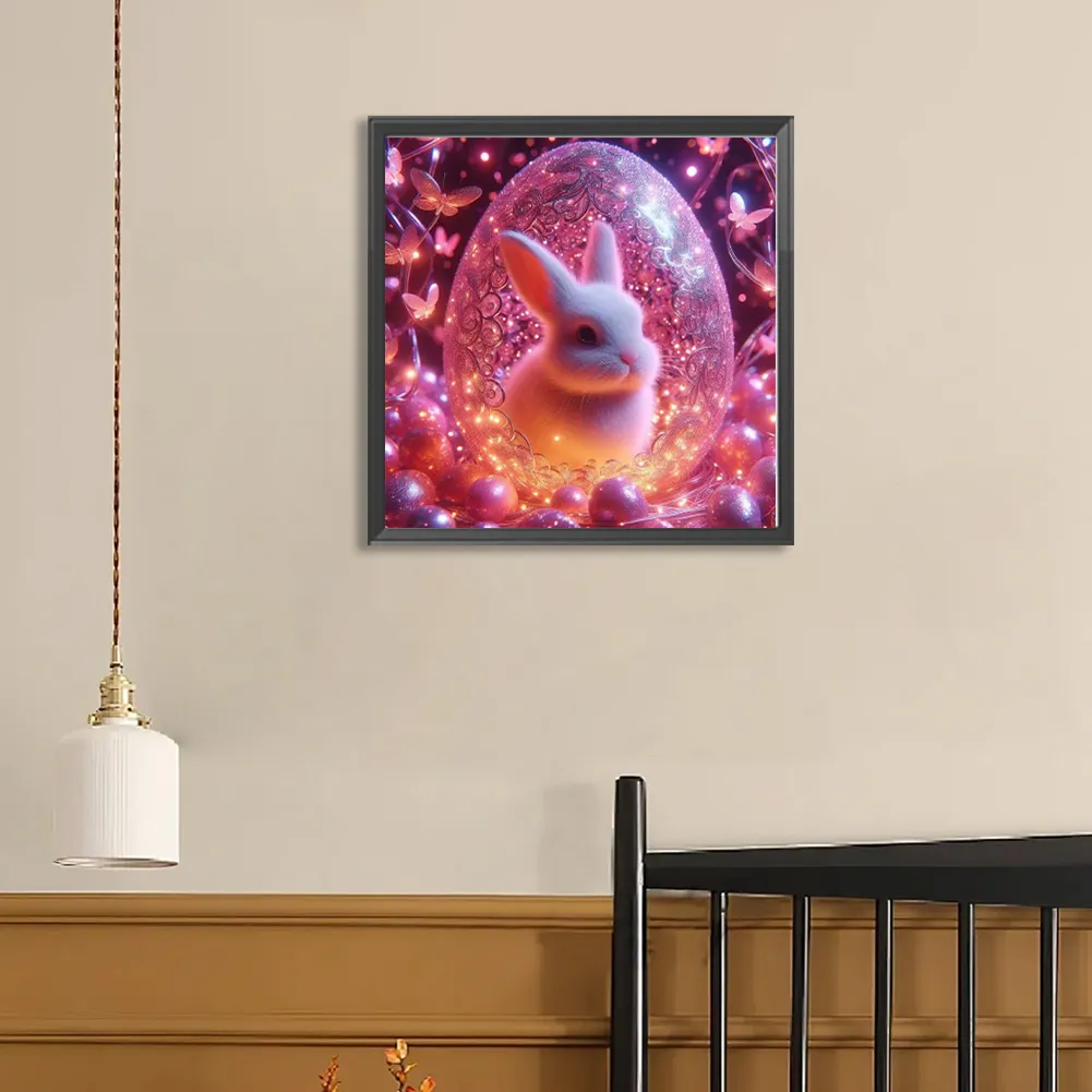 Diamond Painting - Full Round Drill - Rabbit(Canvas|40*40cm)