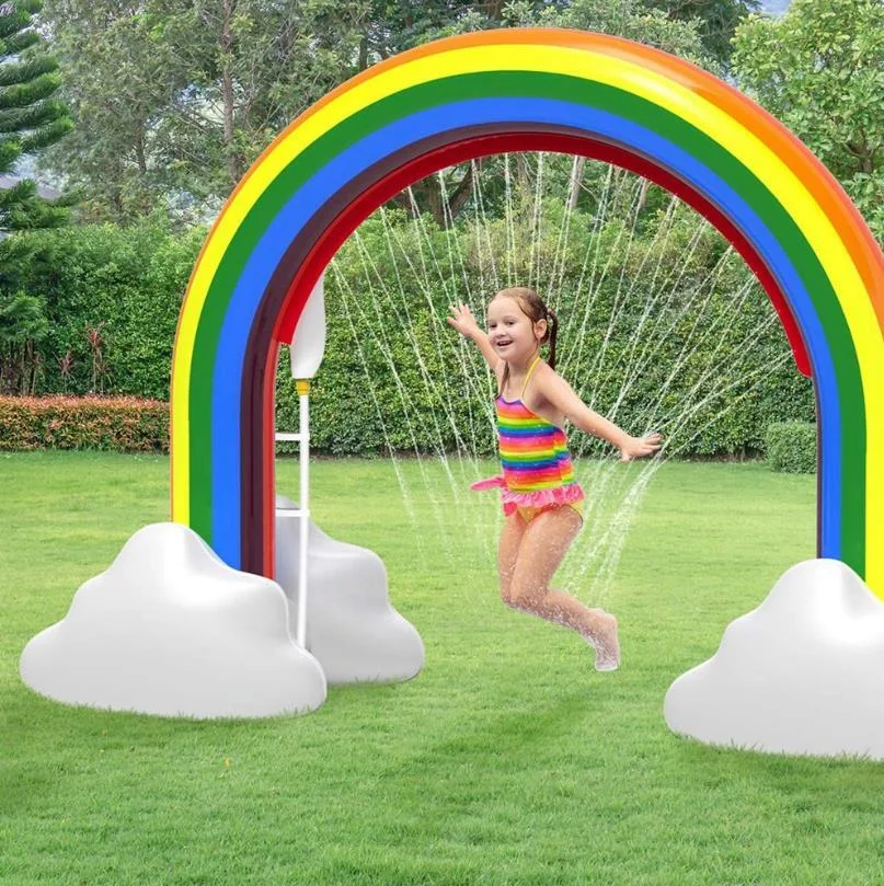 Inflatable Rainbow Arch Sprinkler、、sdecorshop