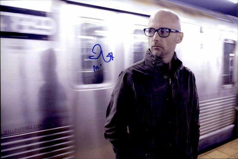 Moby authentic signed EDM DJ 10x15 Photo Poster painting W/Cert Autographed EDC Dub step B1