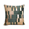 Golden Embroidery Velvet Home Living Creative Cushion Pillow Cover