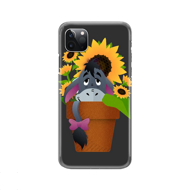 Smiling Sunflower Eeyore, Winnie the Pooh iPhone Case