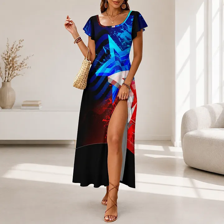 fourth of july maxi dress Land the Free Strapless Avoid soaking for long periods 4th Of July Womens Outfit