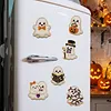 Special Shaped Diamond Painting Fridge Magnets Halloween Ghost 6Pcs Kit