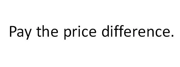 UGODE product price difference.