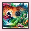 【Limited Stock Sale】Music Notes Art-11CT Stamped Cross Stitch 40*40cm