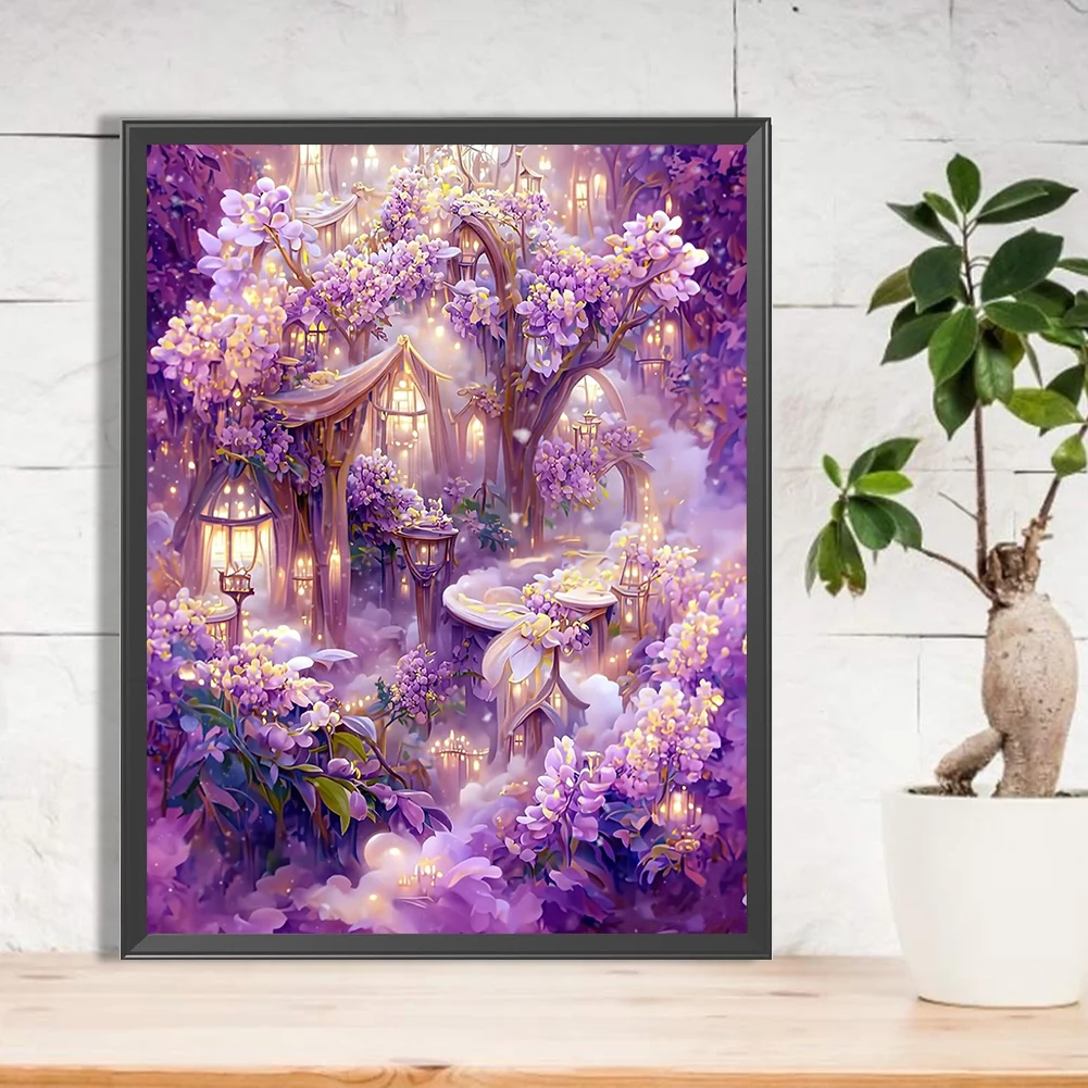 Partial AB Diamond Painting - Full Square Drill -Dreamland(Canvas|35*45cm)