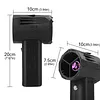 Powerful Mini Jet Turbo Fan 1500g Instant Thrust Portable Car Dryer Fan Rechargeable Violent Turbo Fans for Outdoor Travel Commute Beach Vacation