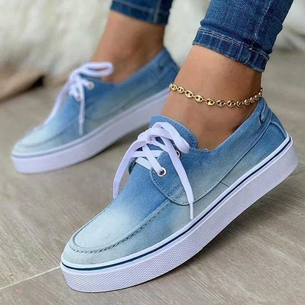 Large size sports bottom womens canvas shoes new fashion running platform women's sneakers low-top  casual women shoes Loafers