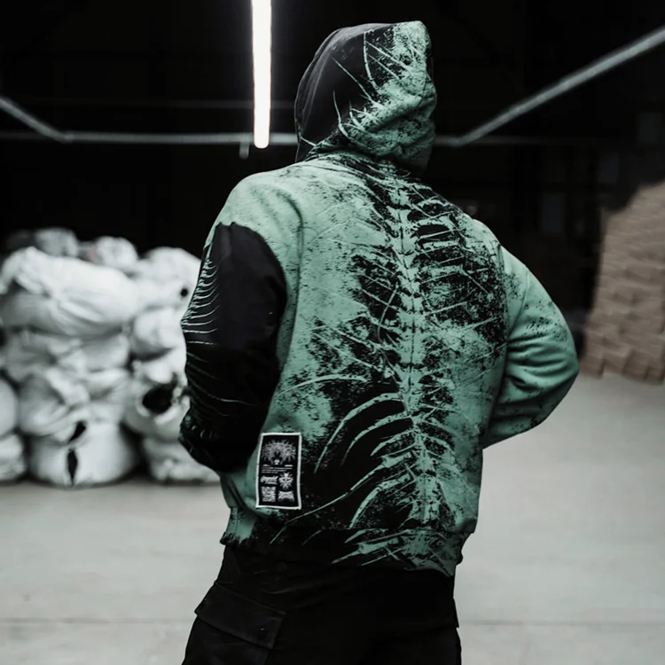 Men's Tie-Dye Oversized Hoodie