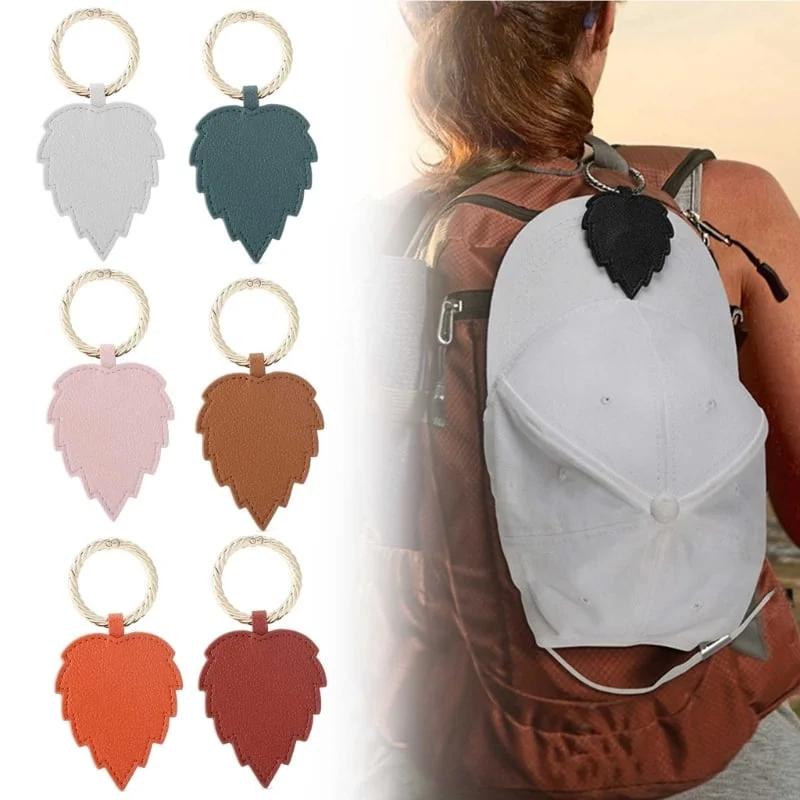 50% OFF- Leather Fashion Hat Clip- Buy 2 Free Shipping