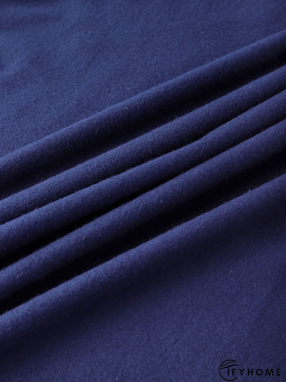 Fluffy Zipper Long Sleeve Casual H-line Sweater | IFYHOME