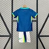 2024 Brazil Away Football Shirt 1:1 Thai Quality Kids Size