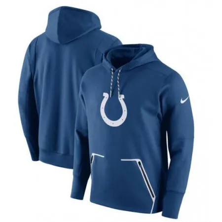 Men's  Indianapolis Colts Royal Champ Drive Vapor Speed Pullover Hoodie